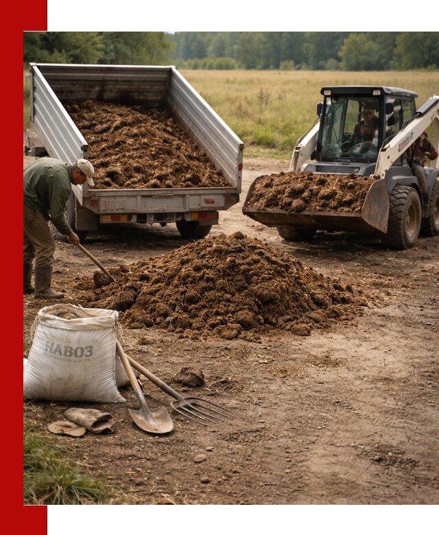 Доставка конского навоза в Сегеже с разгрузкой и доставкой на объект