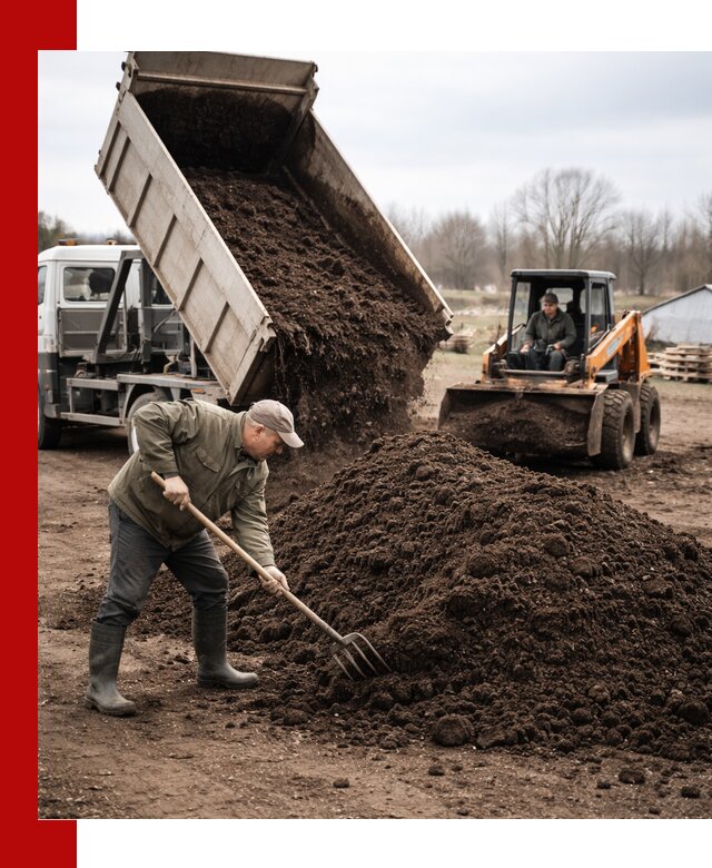 Доставка и продажа перегноя в Сегеже быстро и дешево