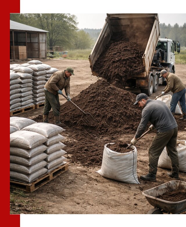 Доставка компоста оптом и в розницу в Сегеже