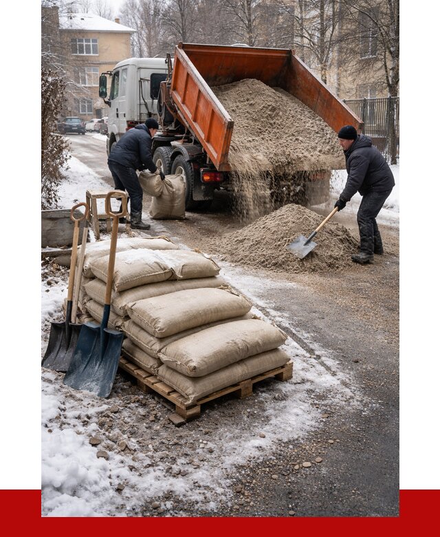 Противогололедные материалы оптом в Сегеже от 4370 р. | ПРОНЕРУДСгж