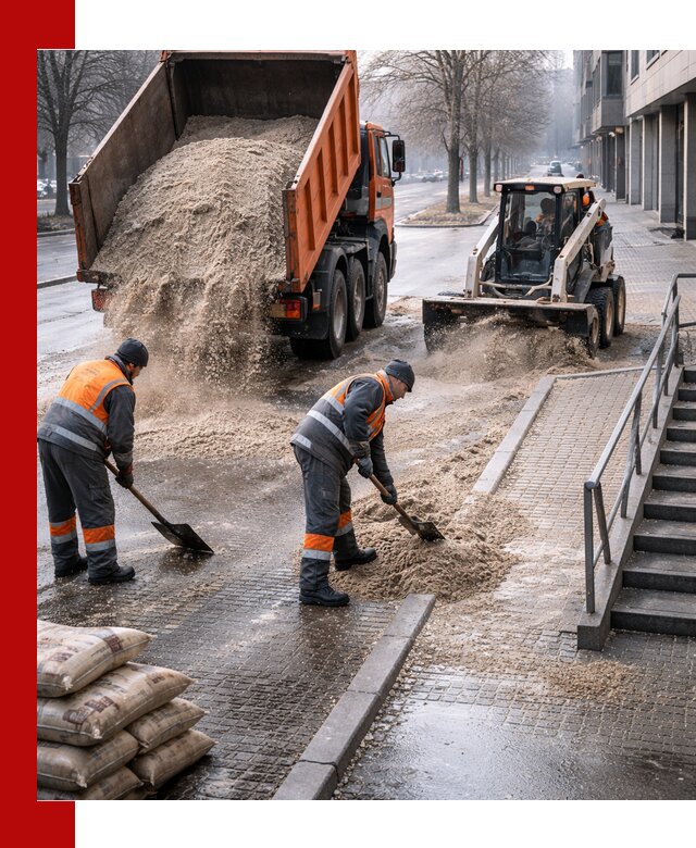 Поставка противогололедных материалов в Сегеже