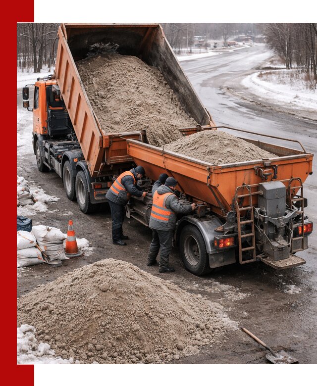 Поставка и вывоз пескосоля в Сегеже оптом и в розницу