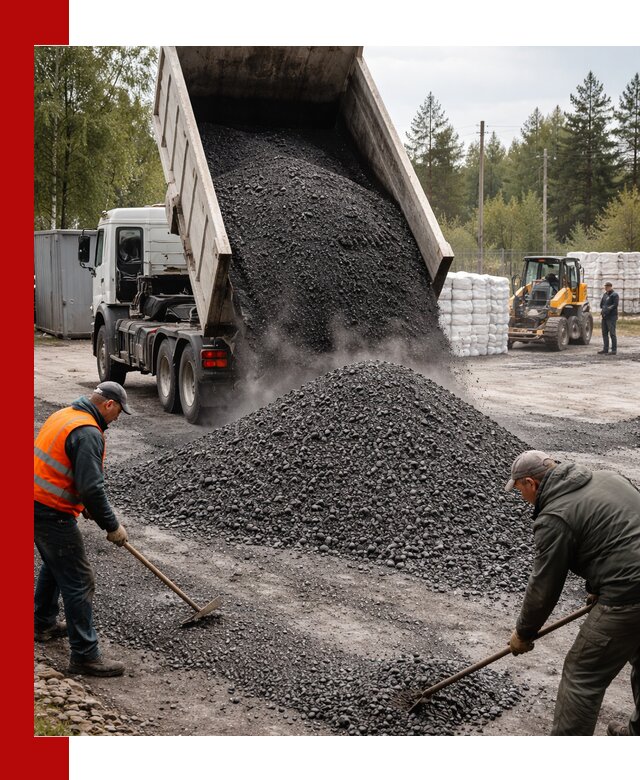 Доставка и продажа асфальтного гранулята в Сегеже