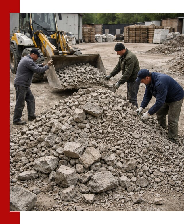 Демонтаж и вывоз бой бетона в Сегеже