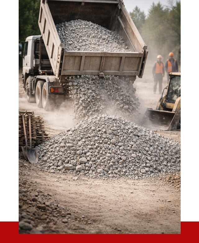 Купить дробленый бетон в Сегеже от 1769 р./куб | ПРОНЕРУДСгж