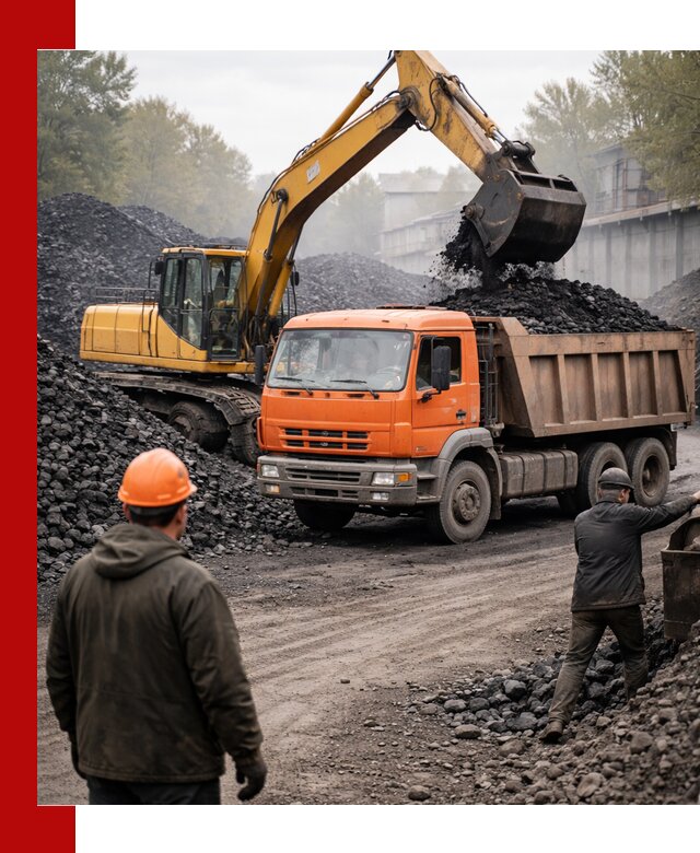 Доставка угля автотранспортом в Сегеже быстро и выгодно