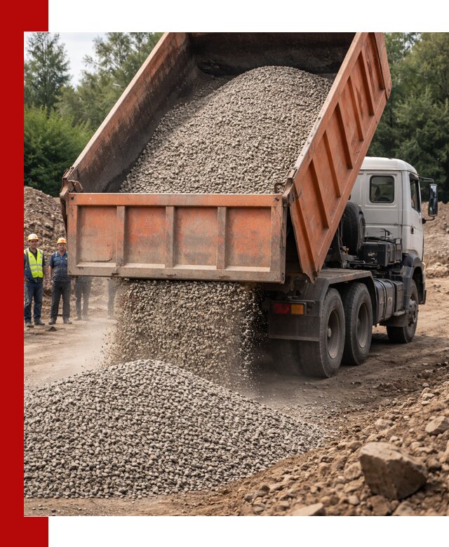 Доставка сыпучих материалов самосвалом в Сегеже быстро и надежно