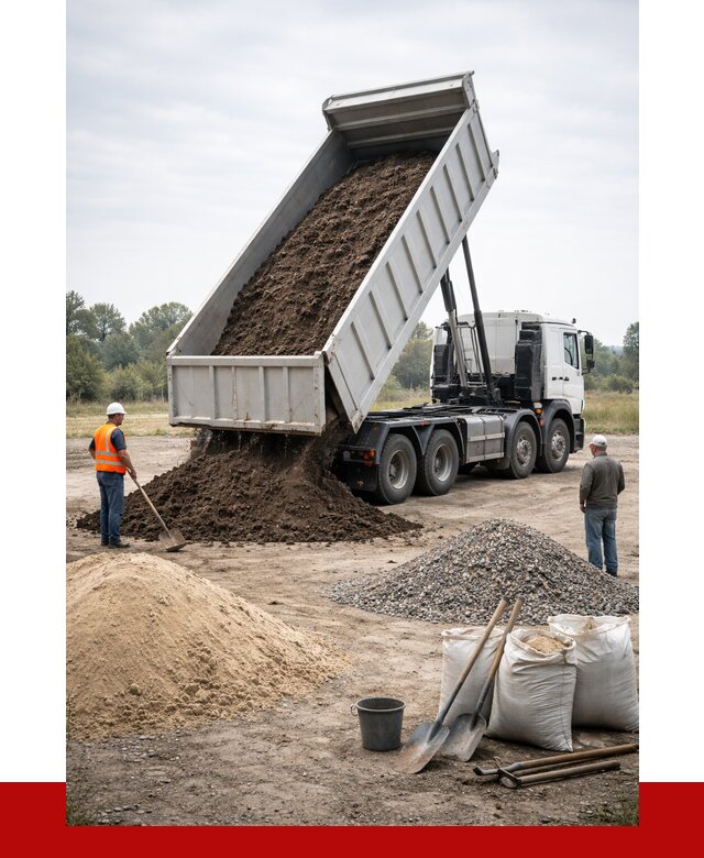 Доставка самосвалом 30 кубов в Сегеже от 8844 р. | ПРОНЕРУДСгж