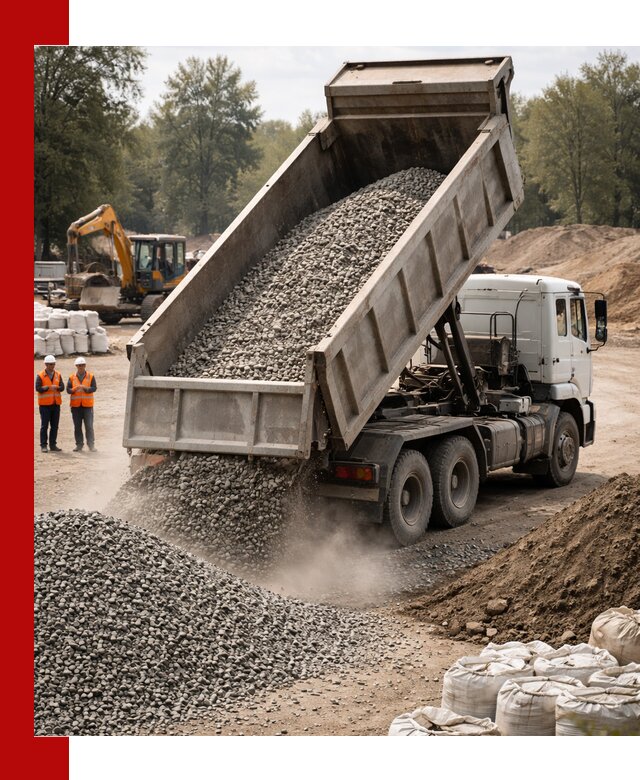 Аренда самосвала в Сегеже для доставки сыпучих и нерудных материалов