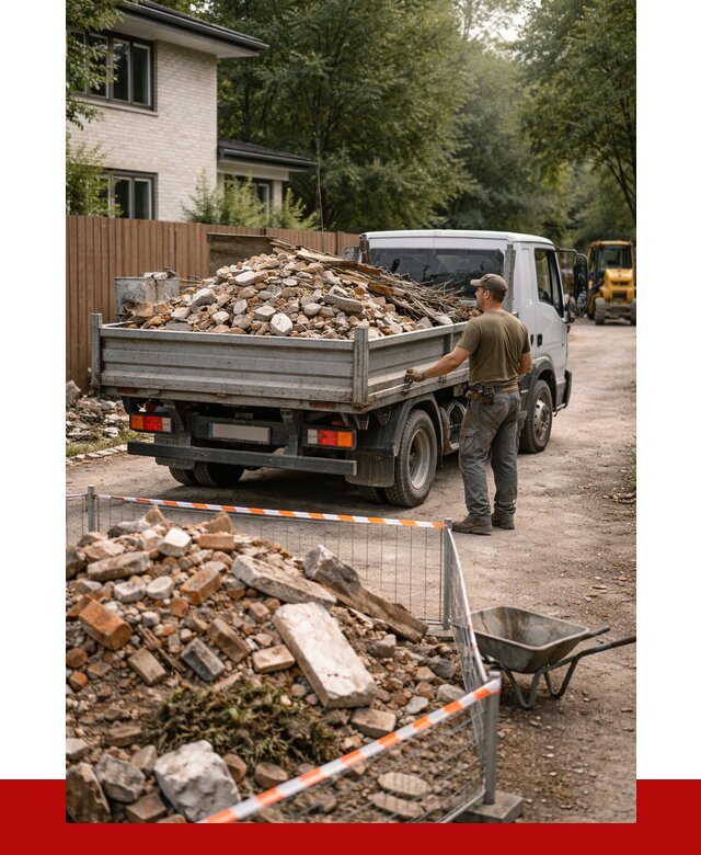 Вывоз строительного мусора с погрузкой в Сегеже от 7804 р | ПРОНЕРУДСгж