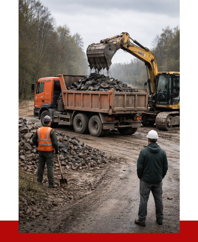 Вывоз асфальта в Сегеже от 4682 р. самосвалом ПРОНЕРУДСгж