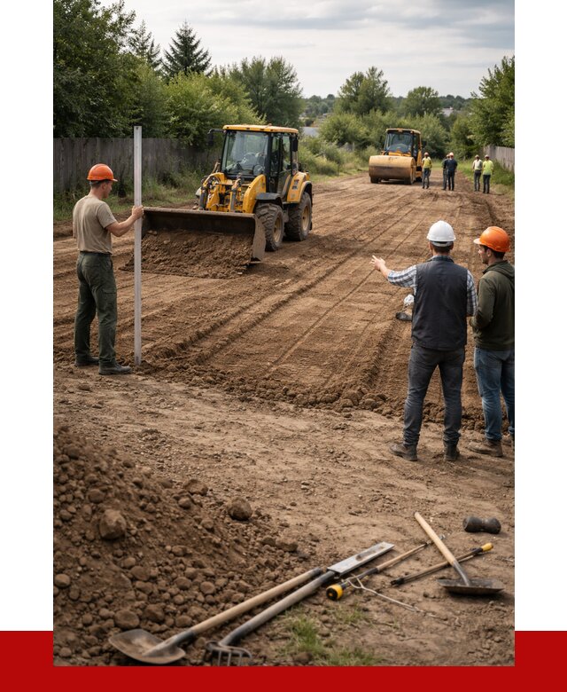 Планировка участка грунтом в Сегеже от 4682 р ПРОНЕРУДСгж