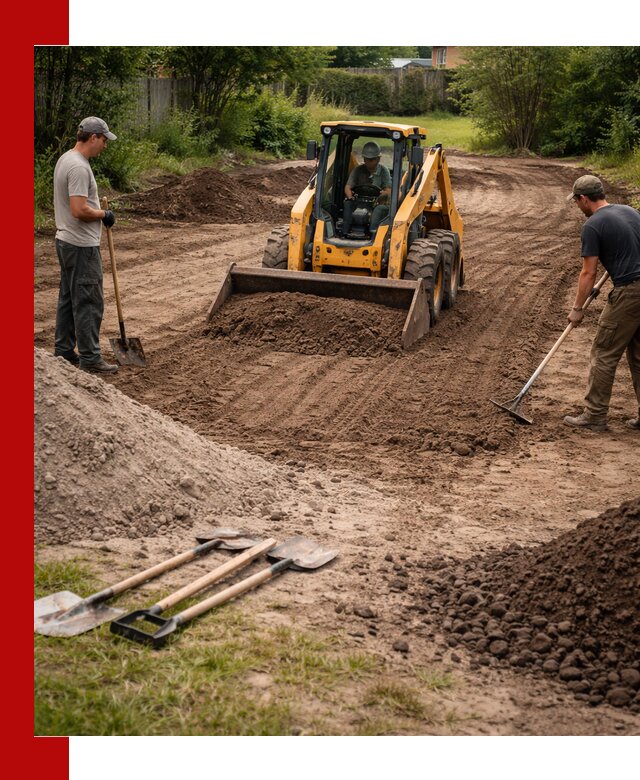 Планировка участка грунтом с вывозом и доставкой в Сегеже
