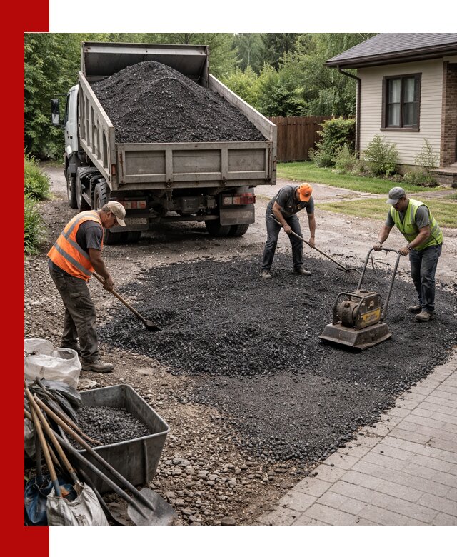 Асфальтовая крошка для двора с доставкой в Сегеже